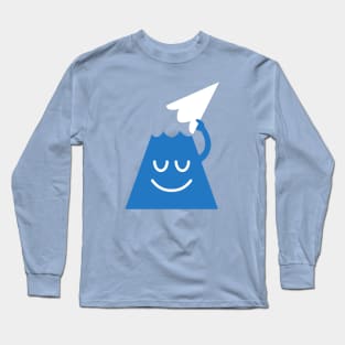 A Friendly Mountain Greeting Long Sleeve T-Shirt